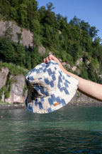 Lengua Bucket Hat Gelb/Blau